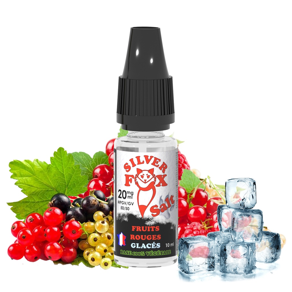 Sel 10ml Fruits Rouges Silver Fox