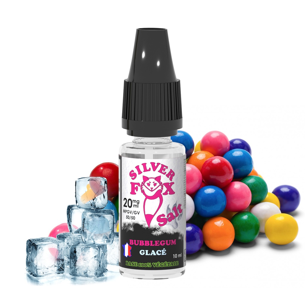 Silver Fox Bubblegum 10 ml Salt