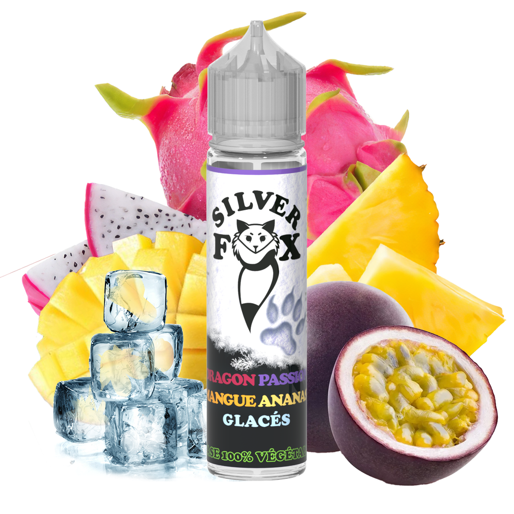 50ml Dragon Passion Mangue Ananas Silver Fox