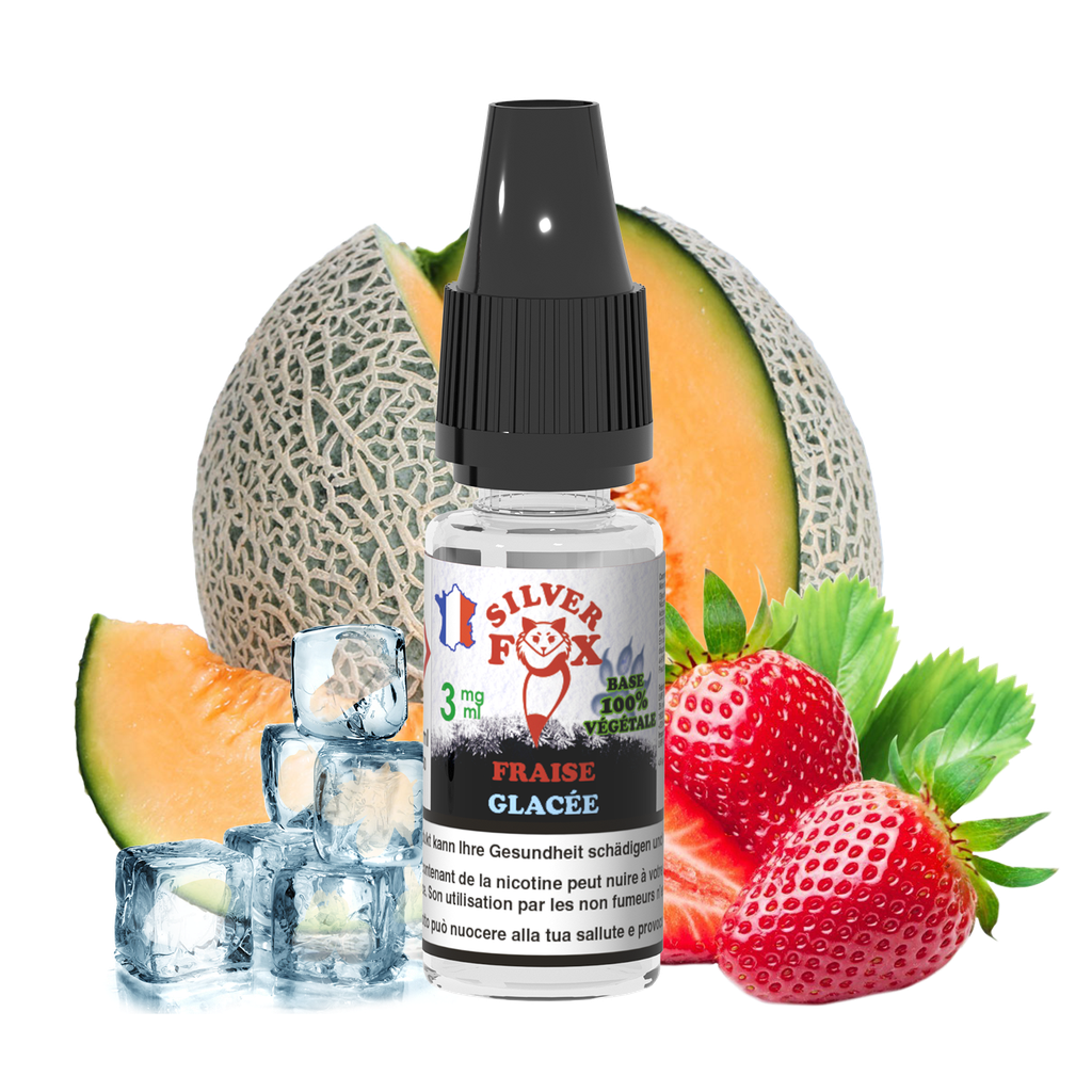 10ml Fraise Melon Silver Fox 