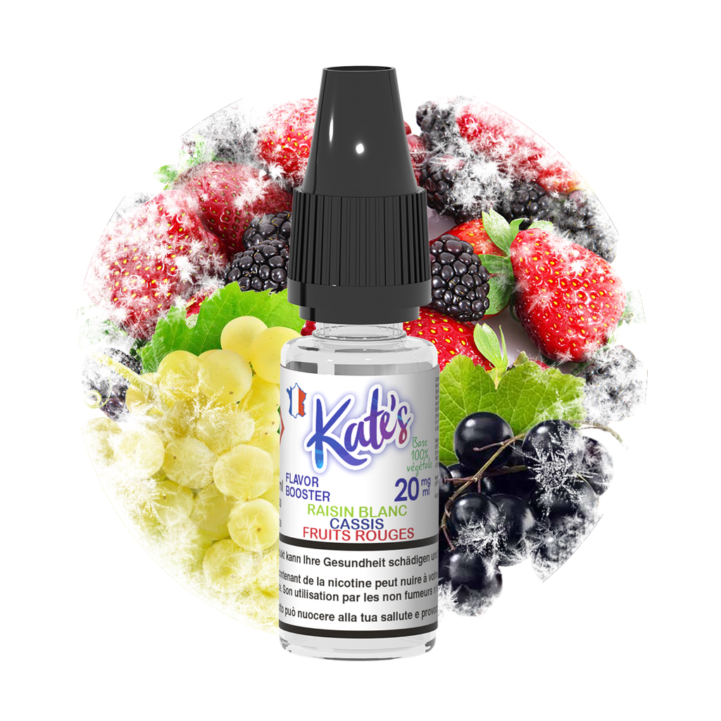Booster Flavor Raisin Cassis Fruits Rouges Kate's 10ml