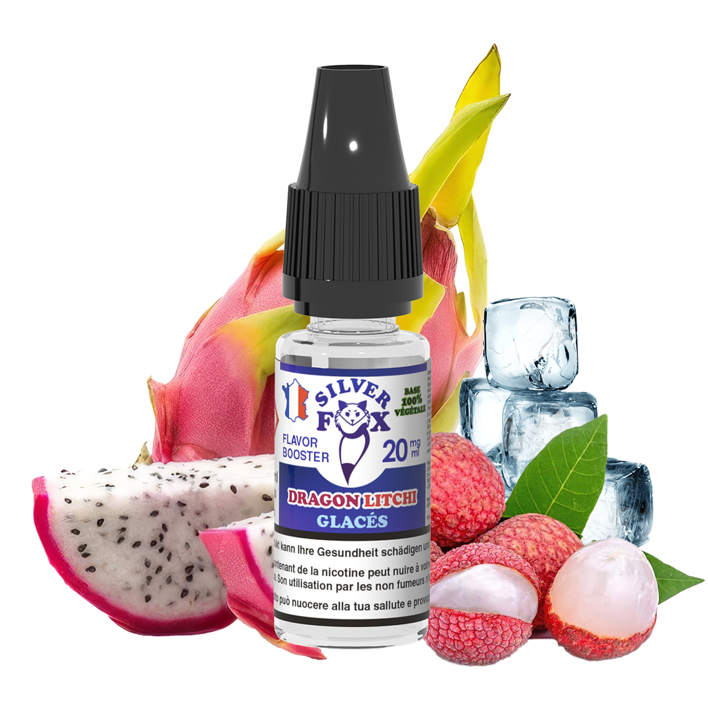 Booster Flavor Dragon Litchi Silver Fox 10ml