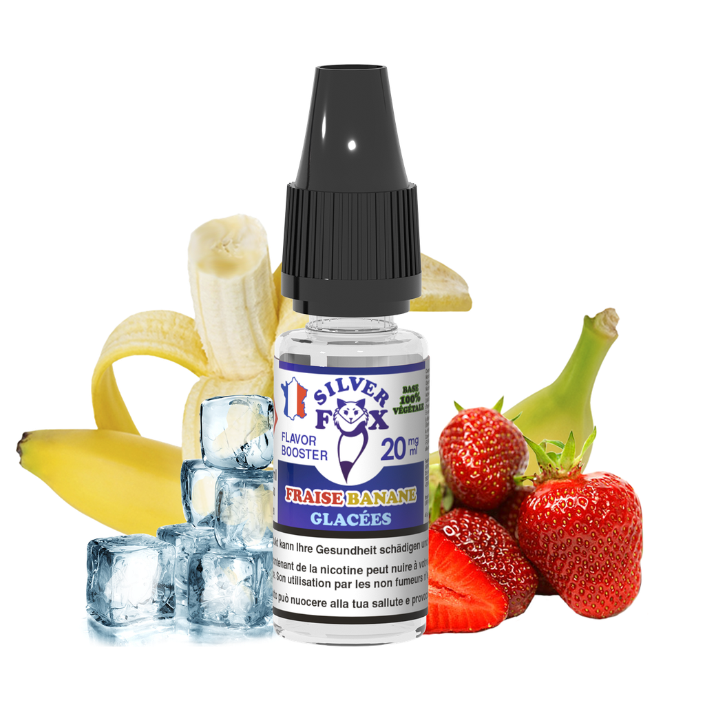 Booster Flavor Fraise Banane Silver Fox 10ml