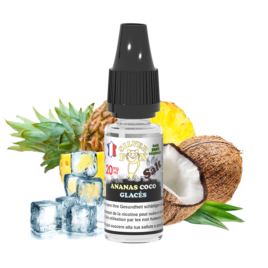 Sel 10ml Ananas Coco Silver Fox