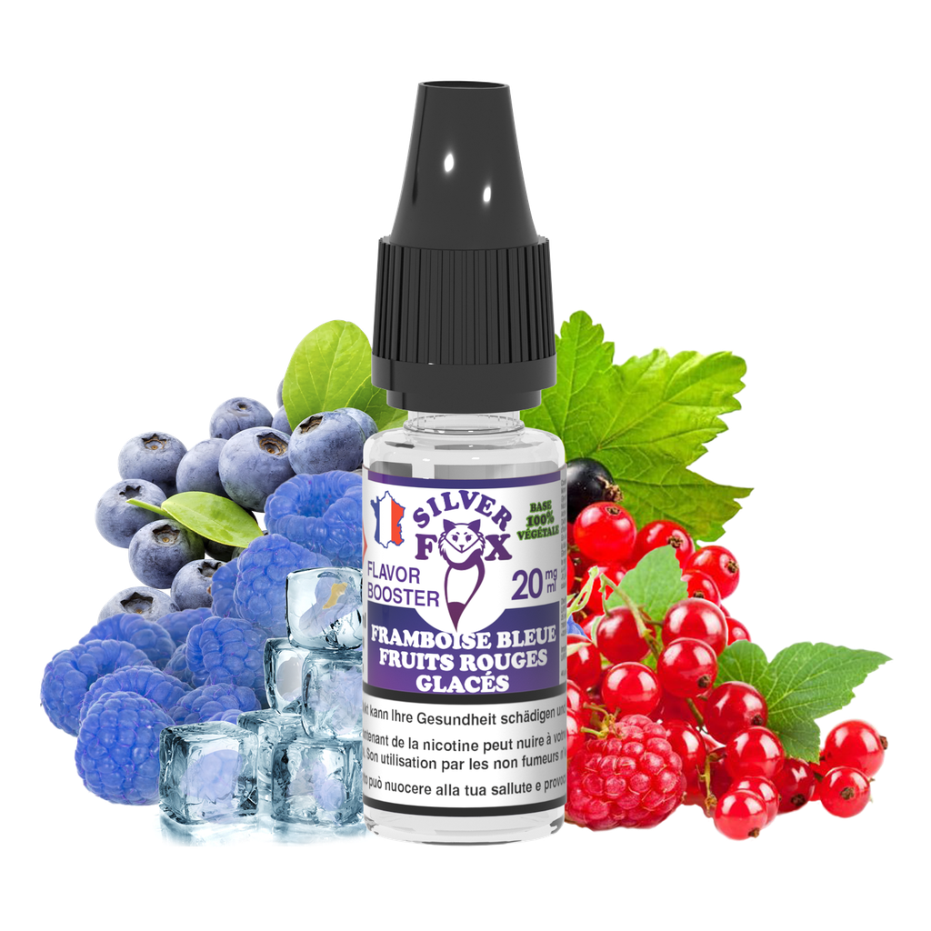 Booster Flavor Framboise Bleue Fruits Rouges Silver Fox 10ml