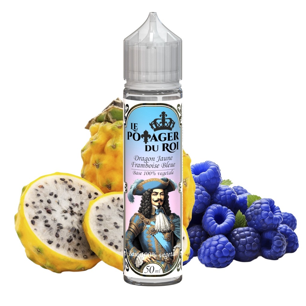 50ml Dragon Jaune Framboise Bleue Le Potager du Roi