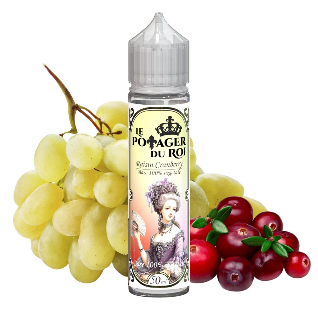 50ml Raisin Cranberry Le Potager du Roi