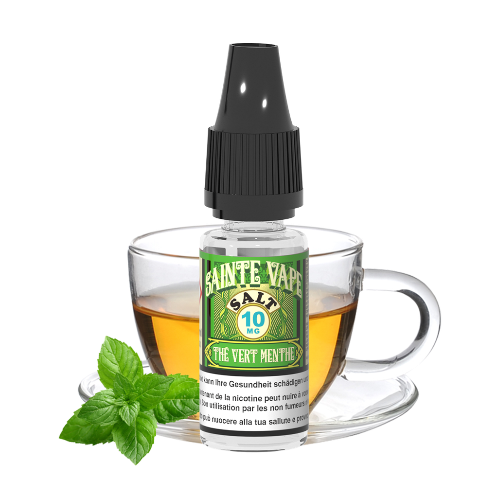 Sel 10ml Thé Vert Menthe Sainte Vape