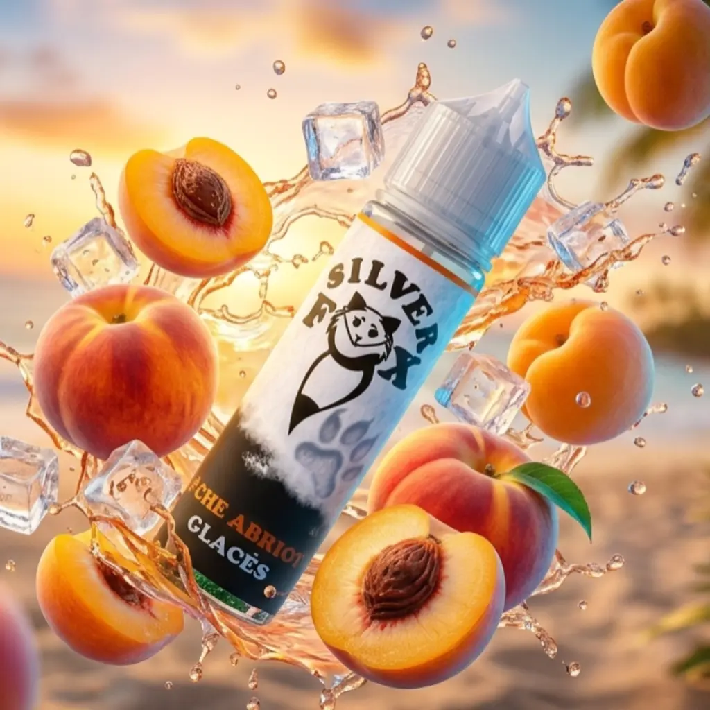 50ml Pêche Abricot Silver Fox