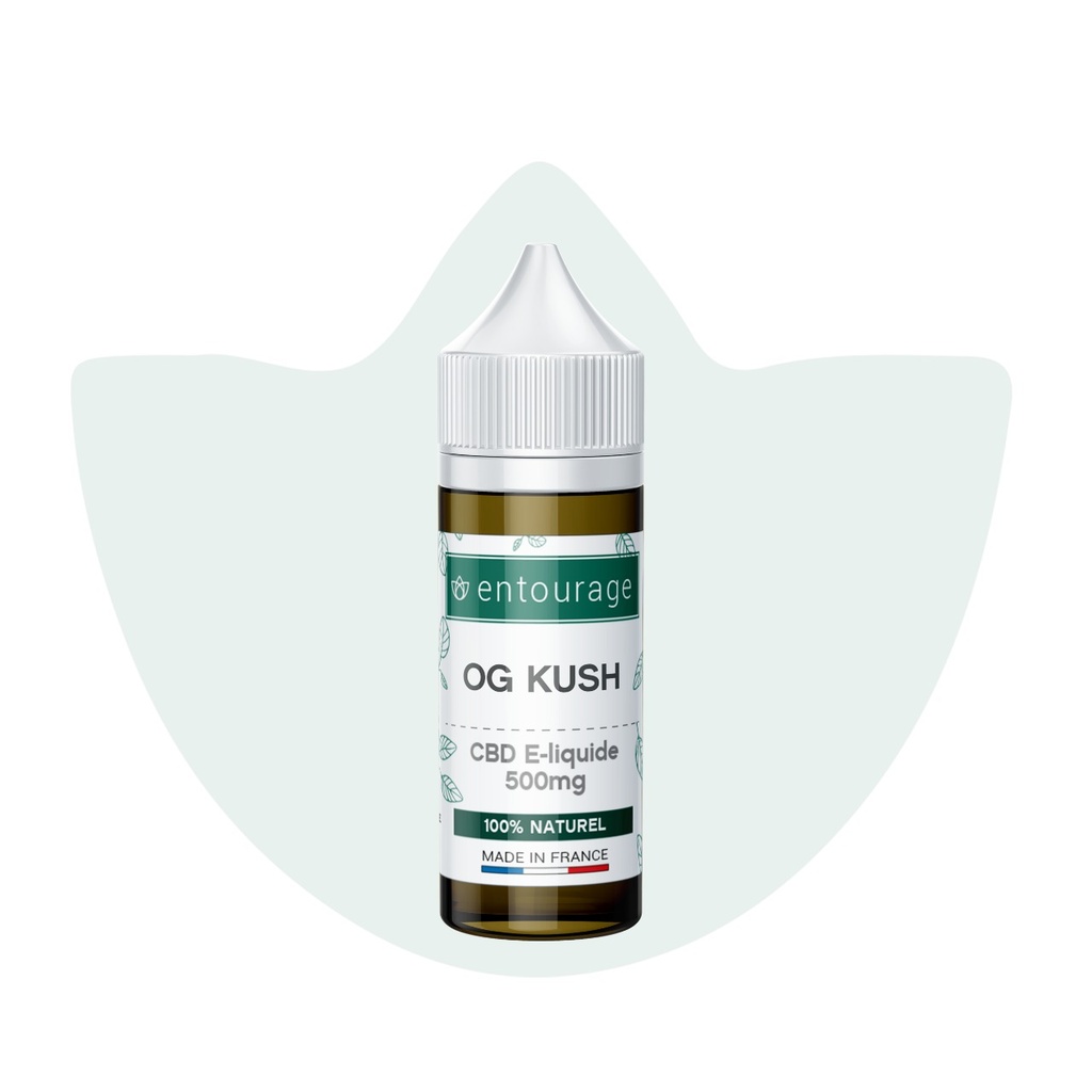 OG Kush E-liquide CBD 500 mg