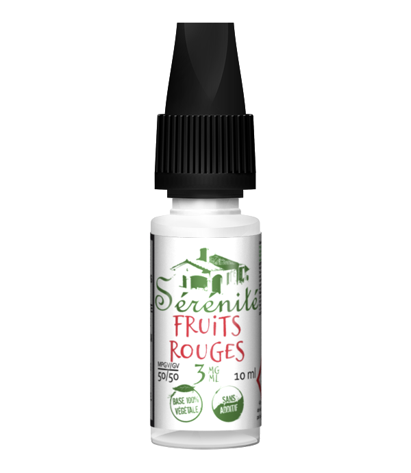 10ml Fruits Rouges Sérénité